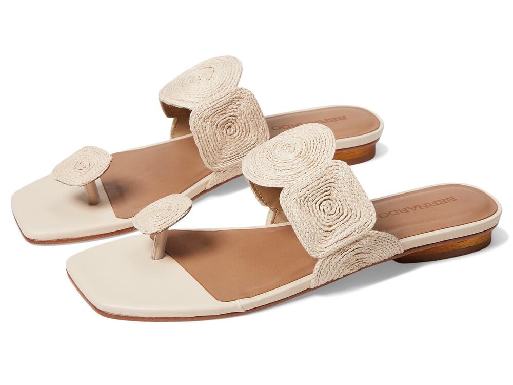 BERNARDO PALERMO RAFFIA IVORY 7.5 M